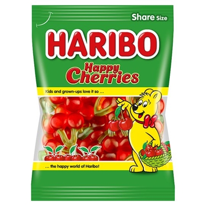 Picture of HARIBO TWIN CHERRY BAGS 200GR